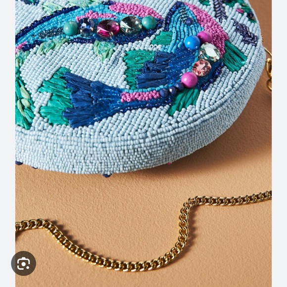 Anthropologie under the sea purse new with tags - Picture 2 of 5